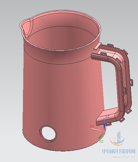 深圳某大公司专业水壶模具3D
