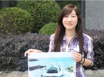 西华美女大学生设计的超炫电动概念车