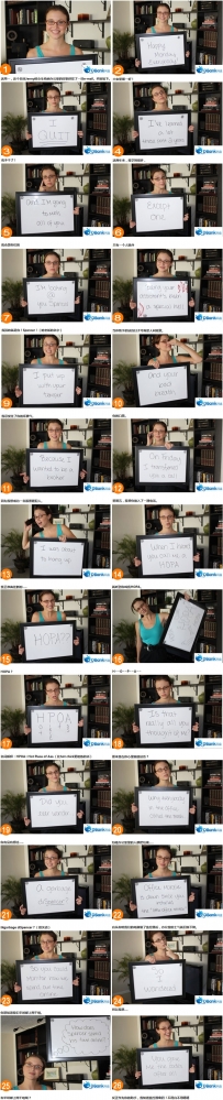 美国女孩最牛辞职信（对白篇）