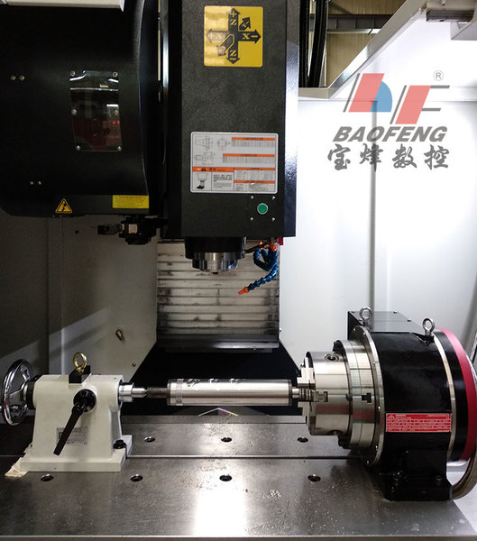宝烽数控-四轴圆刀模加工设备