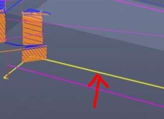 出错刀路刀路怎么先走下面两刀再清角，这是什么情况