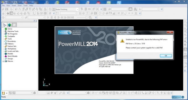 PowerMILL 2014 Warning.JPG